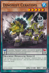 Dinomist Ceratops - BOSH-EN028 - Common - Unlimited Edition