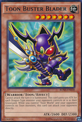 Toon Buster Blader - BOSH-EN038 - Rare - Unlimited Edition