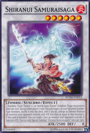 Shiranui Samuraisaga - BOSH-EN053 - Common - Unlimited Edition