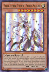 Black Luster Soldier - Sacred Soldier - BOSH-EN097 - Ultra Rare - Unlimited Edition