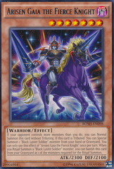 Arisen Gaia the Fierce Knight - BOSH-EN098 - Rare - Unlimited Edition