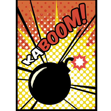 Kaboom Double Matte Sleeves