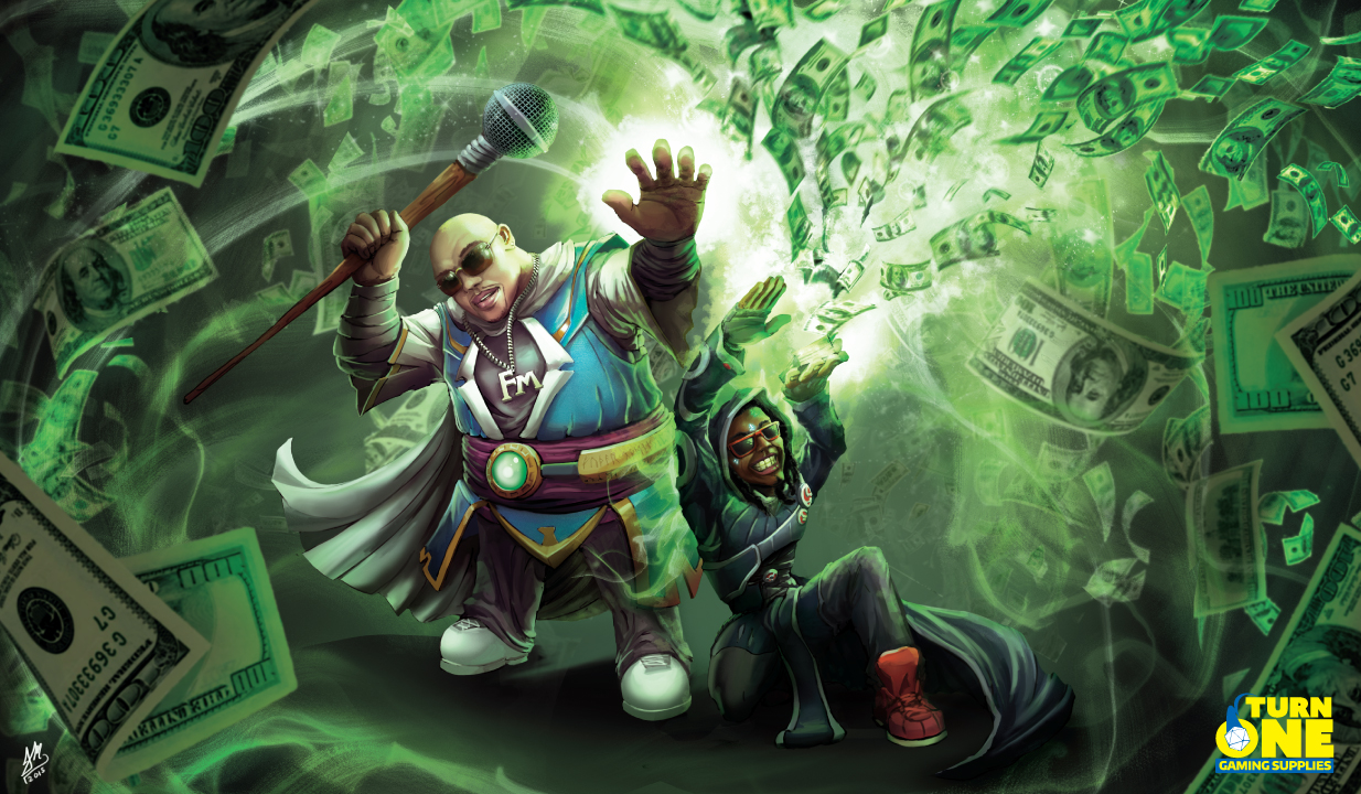 Turn One Gaming Supplies - Magin it Rain Playmat