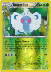 Butterfree - 5/83 - Holo Rare - Reverse Holo