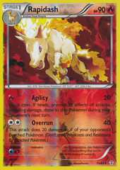 Rapidash - 15/83 - Rare - Reverse Holo