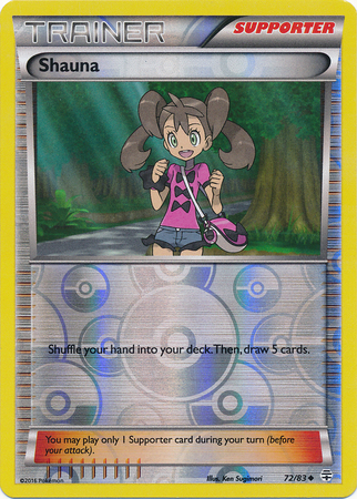 Shauna - 72/83 - Uncommon - Reverse Holo