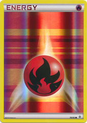 Fire Energy - 76/83 - Common - Reverse Holo