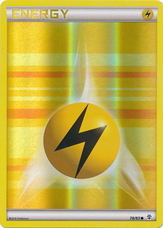 Lightning Energy - 78/83 - Common - Reverse Holo