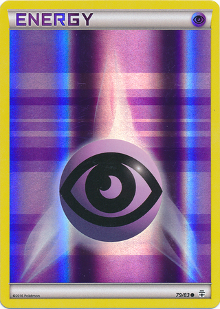 Psychic Energy - 79/83 - Common - Reverse Holo