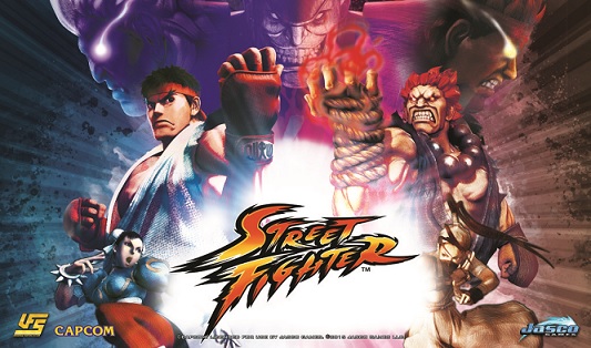UFS Playmat STREET FIGHTER - COLLAGE
