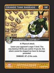 Orange Tank Barrage - C042