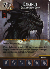 Bahamut - Dragon God of Good (Die & Card Combo)