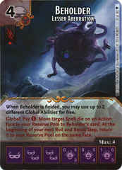 Beholder - Lesser Aberration (Die & Card Combo)