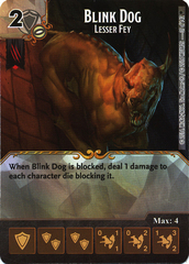 Blink Dog - Lesser Fey (Die & Card Combo)