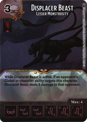 Displacer Beast - Lesser Monstrosity (Die & Card Combo)