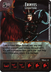Erinyes - Lesser Fiend (Die & Card Combo)