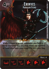 Erinyes - Paragon Fiend (Die & Card Combo)