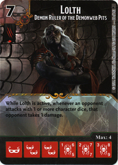 Lolth - Demon Ruler of the Demonweb Pits (Die & Card Combo)