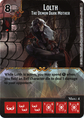 Lolth - The Demon Dark Mother (Die & Card Combo)