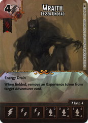 Wraith - Lesser Undead (Die & Card Combo)