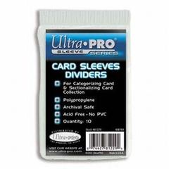 Ultra Pro Card Sleeve Dividers