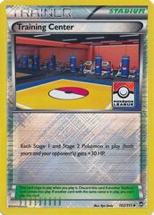 Training Center - 102/111 - Pokemon League Promo Crosshatch Holo