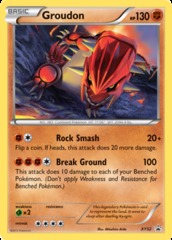 Groudon - XY52 - Primal Groudon Collection Promo