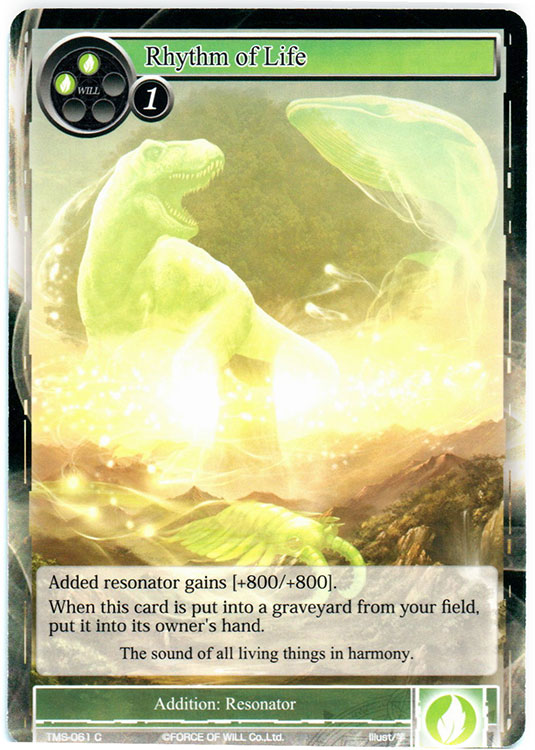 Rhythm of Life - TMS-061 - C - Foil Rhythm of Life - TMS-061 - C - Foil