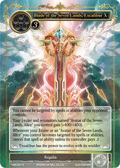 Blade of the Seven Lands, Excalibur X - TMS-091 - R