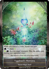 Yggdrasil's Memoria - TMS-100 - R - Foil