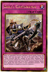 King's Consonance - PGL3-EN019 - Gold Secret Rare - 1st Edition