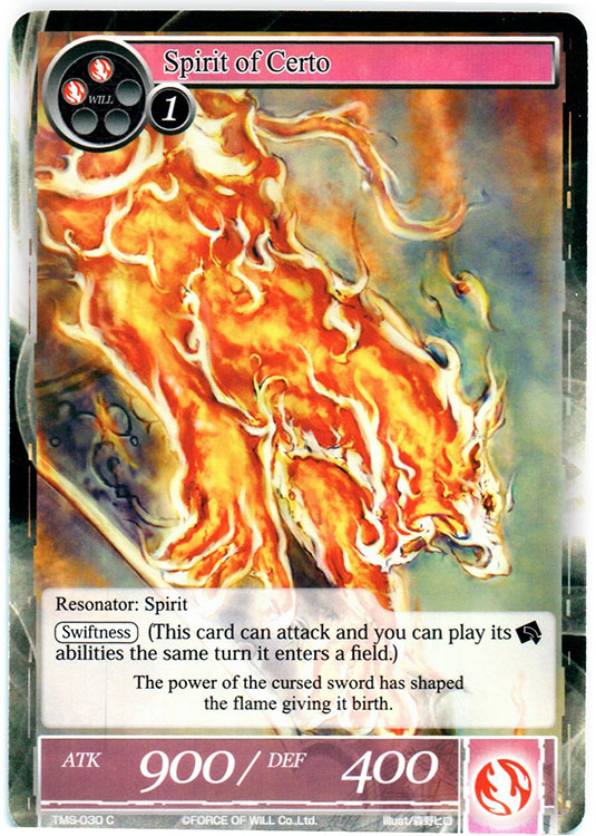Spirit of Certo - TMS-030 - C - Foil