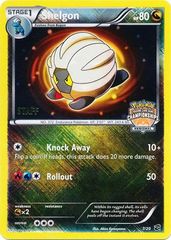 Shelgon 7/20 Crosshatch Holo STAFF Promo - 2013 Regional Championships