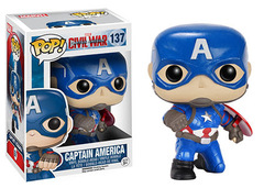 Marvel Series - #137 - Action Pose Captain America (Civil War) [Gamestop]