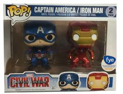 Marvel Series - Captain America/Iron Man Two Pack (Civil War)