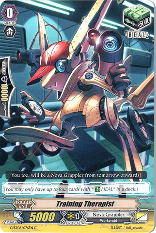 Training Therapist - G-BT06/076EN - C - Cardfight!! Vanguard Singles ...