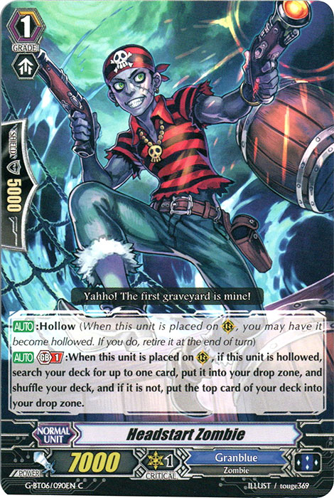 Headstart Zombie - G-BT06/090EN - C