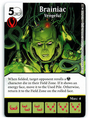 Brainiac - Vengeful (Die & Card Combo)