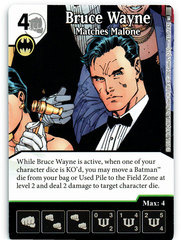 Bruce Wayne - Matches Malone (Die & Card Combo)
