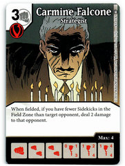 Carmine Falcone - Strategist (Die & Card Combo)