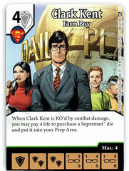 Clark Kent - Farm Boy (Die & Card Combo)