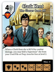 Clark Kent - The Glasses Come Off (Die & Card Combo)
