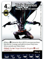 Dick Grayson - Rising to the Occasion (Die & Card Combo)