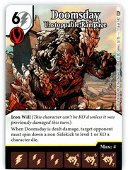 Doomsday - Unstoppable Rampage (Die & Card Combo)