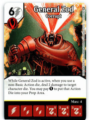 General Zod - Corrupt (Die & Card Combo)