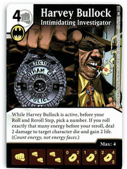 Harvey Bullock - Intimidating Investigator (Die & Card Combo)