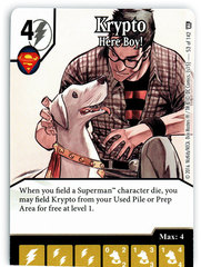 Krypto - Here Boy! (Die & Card Combo)