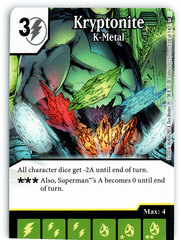Kyroptonite - K-Metal (Die & Card Combo)