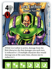 Lex Luthor - Kansas Native (Die & Card Combo)