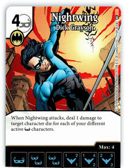 Nightwing - Dick Grayson (Die & Card Combo)